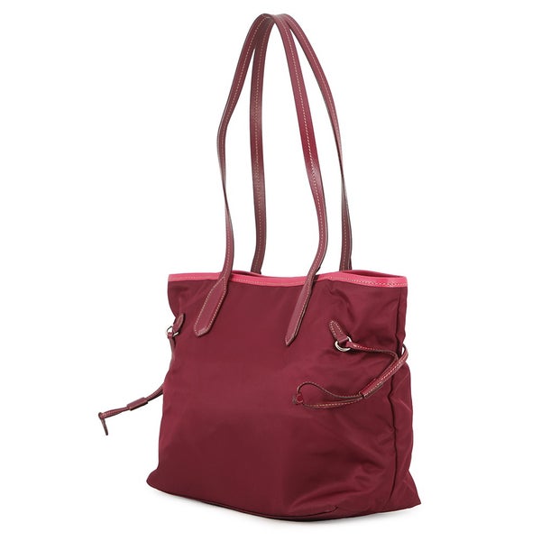 プラダ トートバッグ ロゴ ナイロン レザー BR3925 PRADA