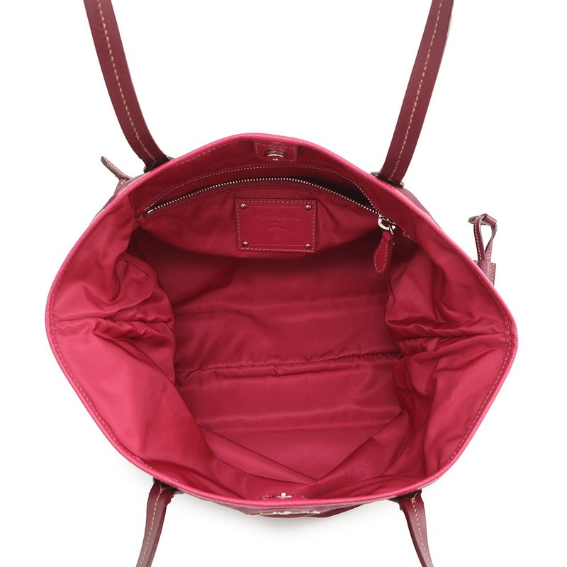 プラダ トートバッグ ロゴ ナイロン レザー BR3925 PRADA