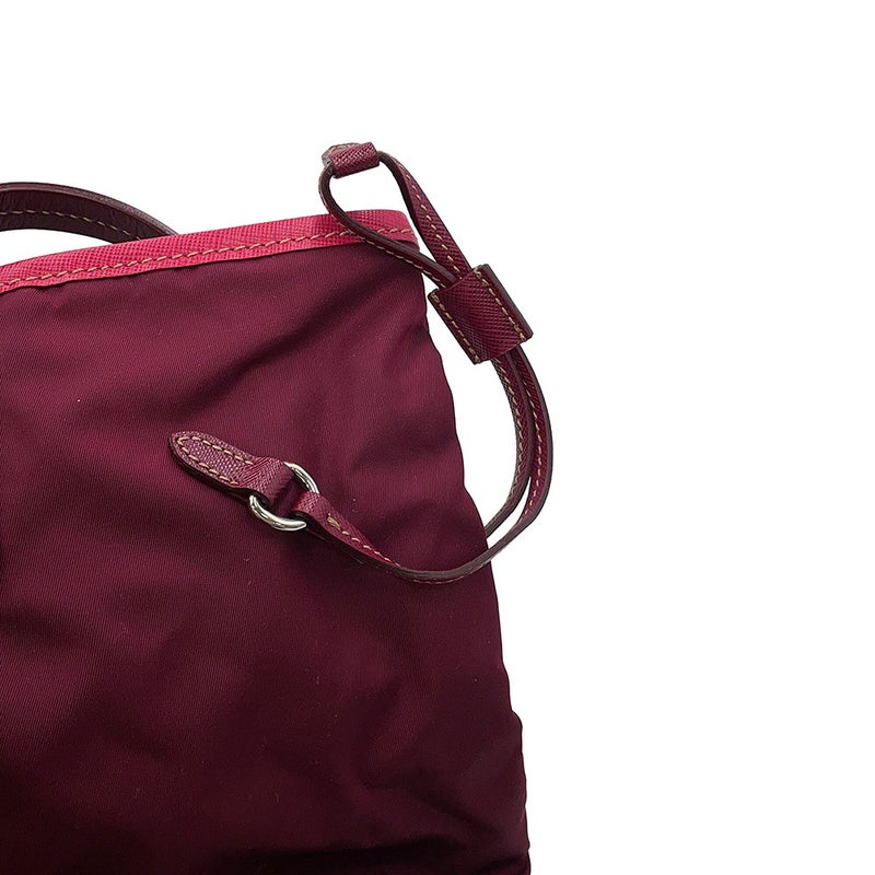 プラダ トートバッグ ロゴ ナイロン レザー BR3925 PRADA