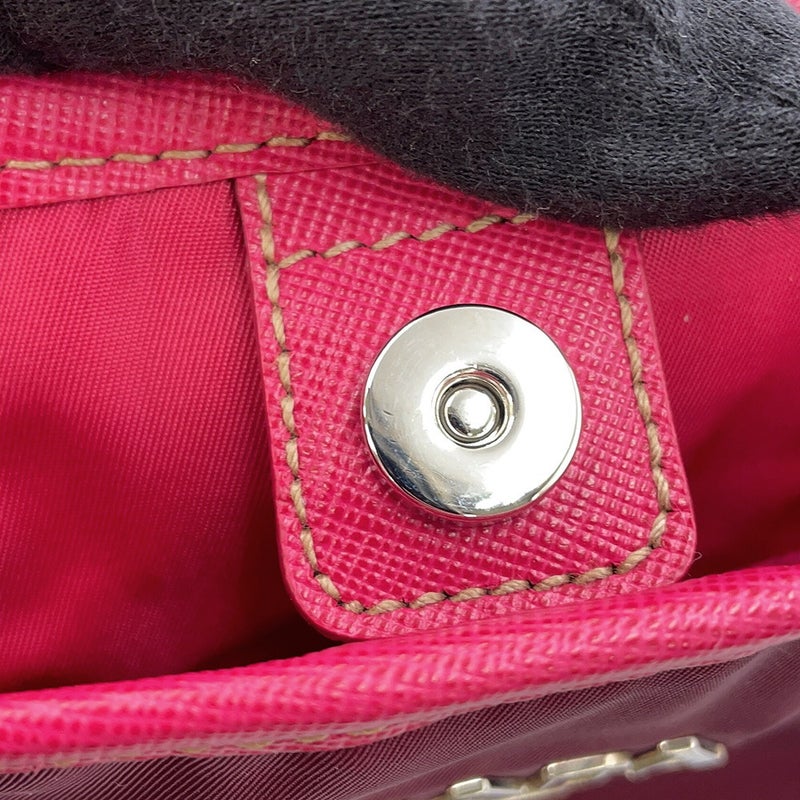 プラダ トートバッグ ロゴ ナイロン レザー BR3925 PRADA