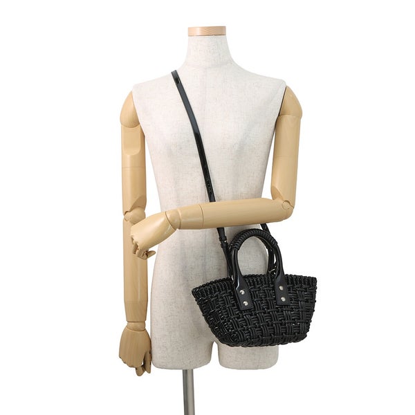 バレンシアガ ハンドバッグ ビストロXXS パテント 678028 BALENCIAGA 2wayショルダーバッグ 黒
