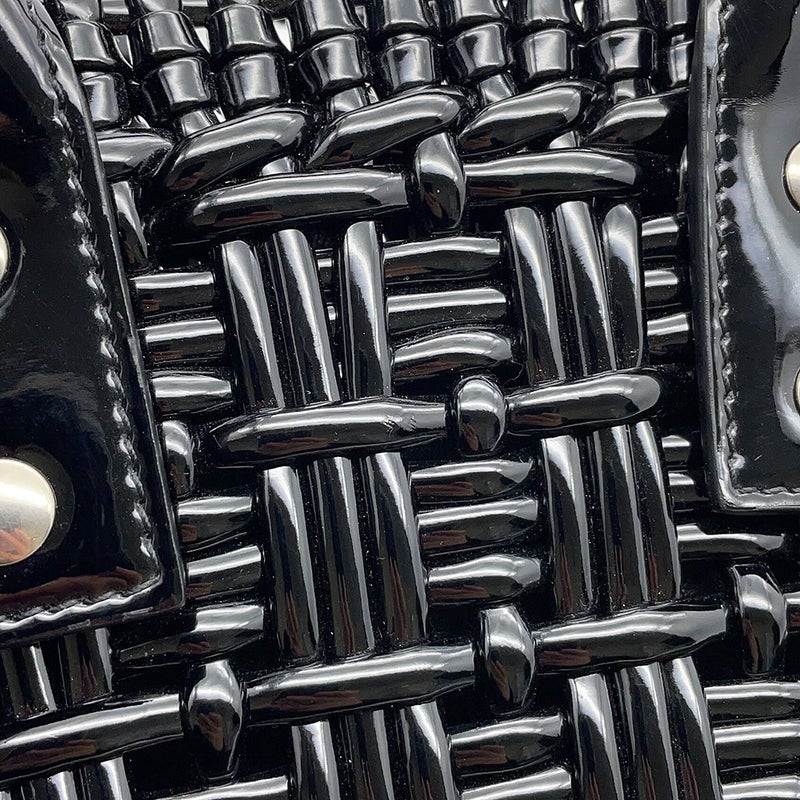 バレンシアガ ハンドバッグ ビストロXXS パテント 678028 BALENCIAGA 2wayショルダーバッグ 黒