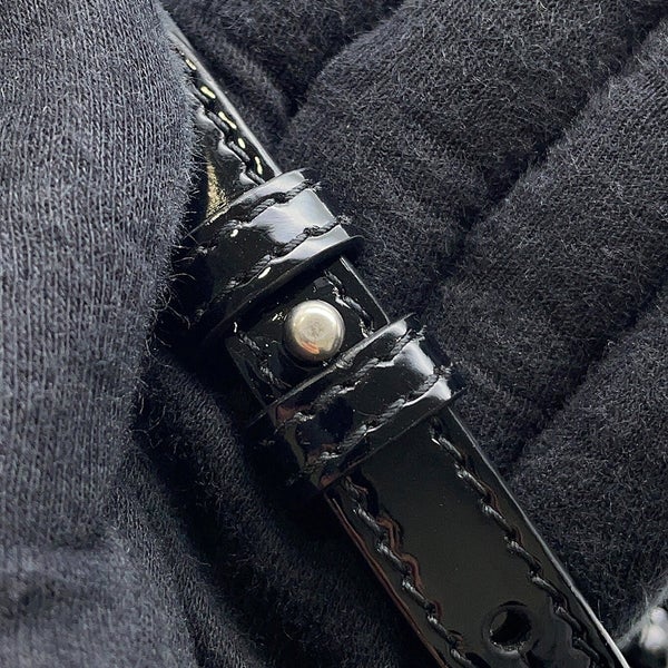 バレンシアガ ハンドバッグ ビストロXXS パテント 678028 BALENCIAGA 2wayショルダーバッグ 黒