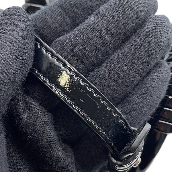 バレンシアガ ハンドバッグ ビストロXXS パテント 678028 BALENCIAGA 2wayショルダーバッグ 黒