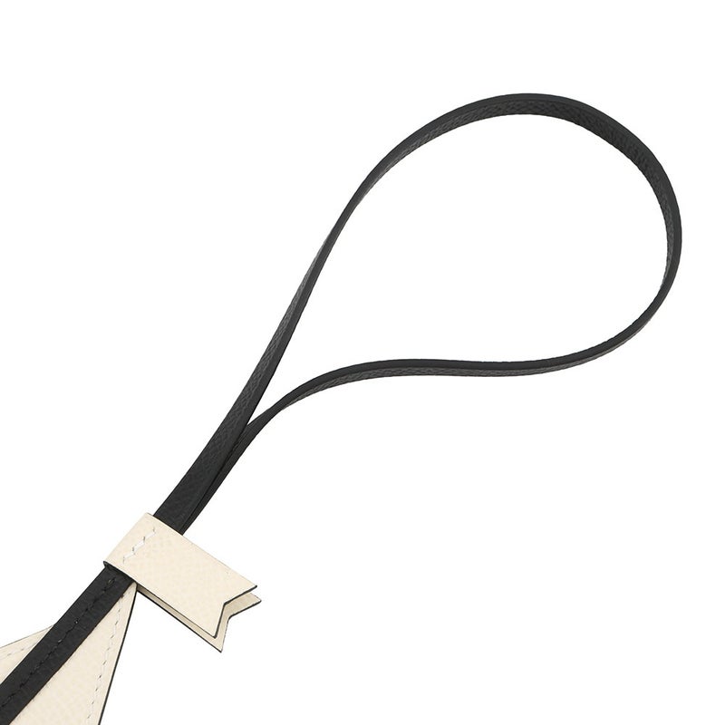 エルメス バッグチャーム セイル24 ブラック/ナタ/フォーヴ/トフィ エプソン/バレニア B刻印