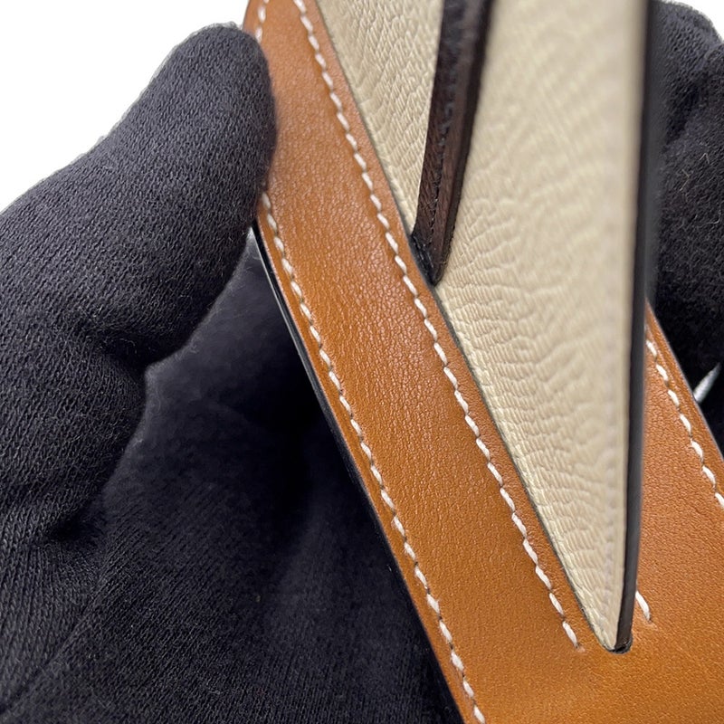 エルメス バッグチャーム セイル24 ブラック/ナタ/フォーヴ/トフィ エプソン/バレニア B刻印