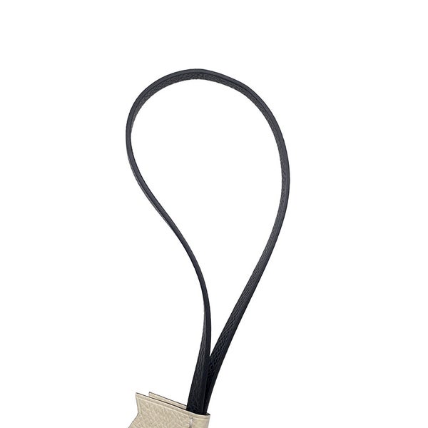 エルメス バッグチャーム セイル24 ブラック/ナタ/フォーヴ/トフィ エプソン/バレニア B刻印