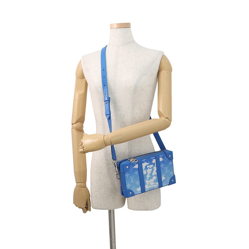 ルイヴィトン ショルダーバッグ モノグラム・クラウズ ソフトトランク・ウォレット M45432 クラウズコレクション 白