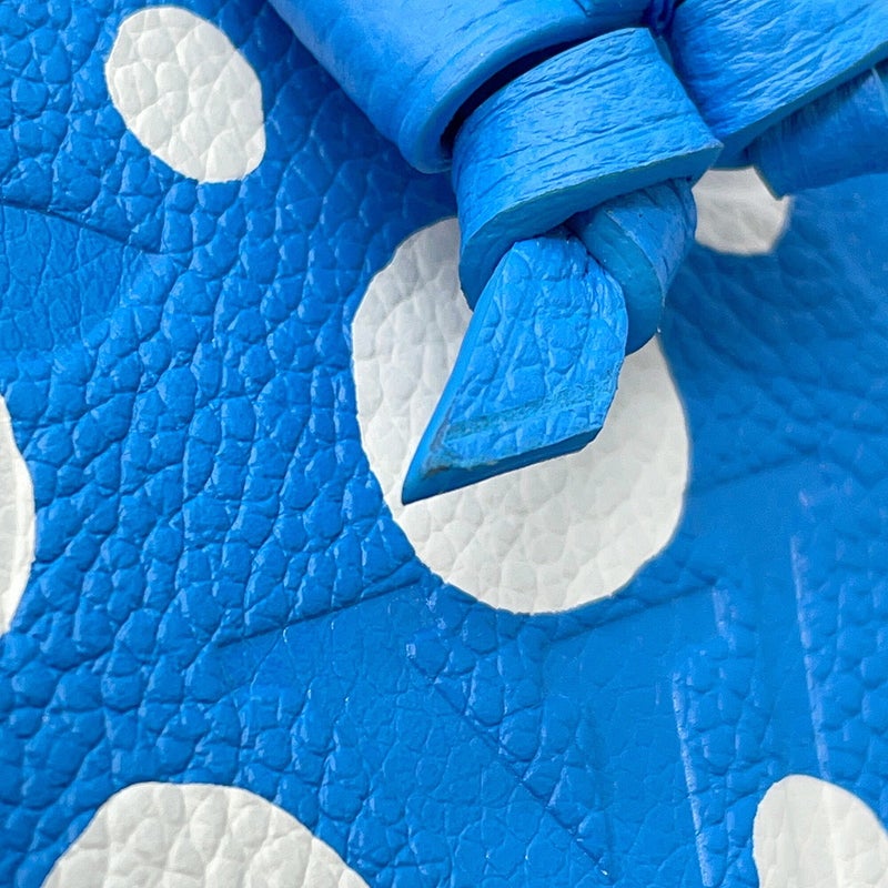 ルイヴィトン ハンドバッグ モノグラム・アンプラント LV×YK ナノ・ノエ M81985 ヴィトン 2way ショルダーバッグ 草間彌生 コラボ