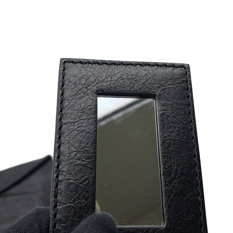 バレンシアガ クラッチバッグ ジャイアント エンベロープ レザー 186182 BALENCIAGA バッグ 黒