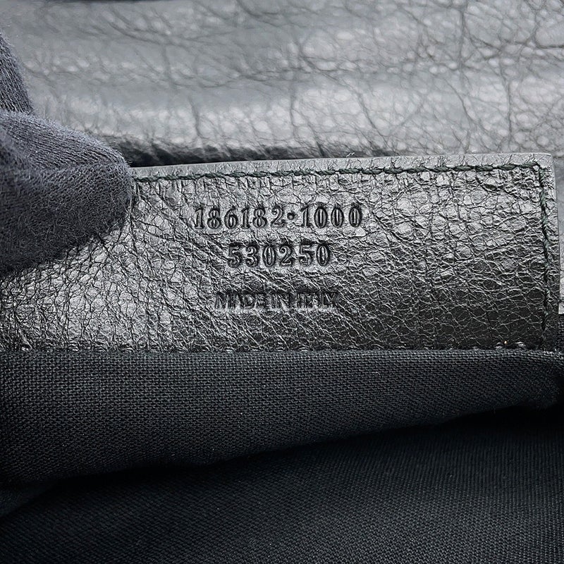 バレンシアガ クラッチバッグ ジャイアント エンベロープ レザー 186182 BALENCIAGA バッグ 黒