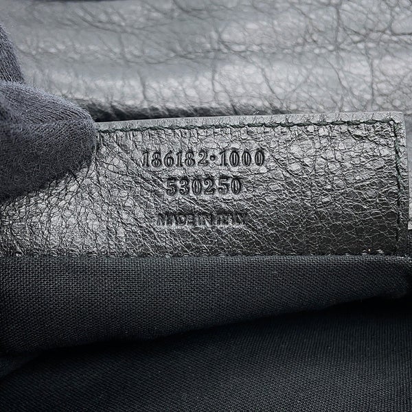バレンシアガ クラッチバッグ ジャイアント エンベロープ レザー 186182 BALENCIAGA バッグ 黒