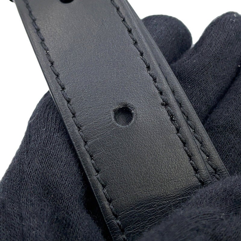 クリスチャン・ディオ―ル ショルダーバッグ ギャロップ GALLOP ミニ パテント 1ADPO033DOV Christian Dior 黒