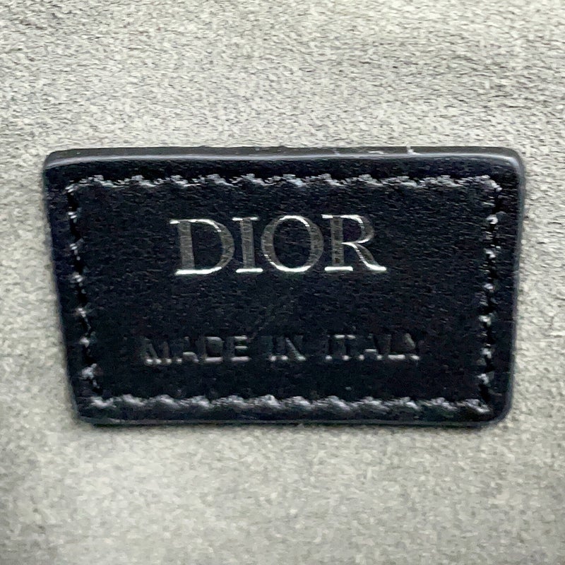 クリスチャン・ディオ―ル ショルダーバッグ ギャロップ GALLOP ミニ パテント 1ADPO033DOV Christian Dior 黒