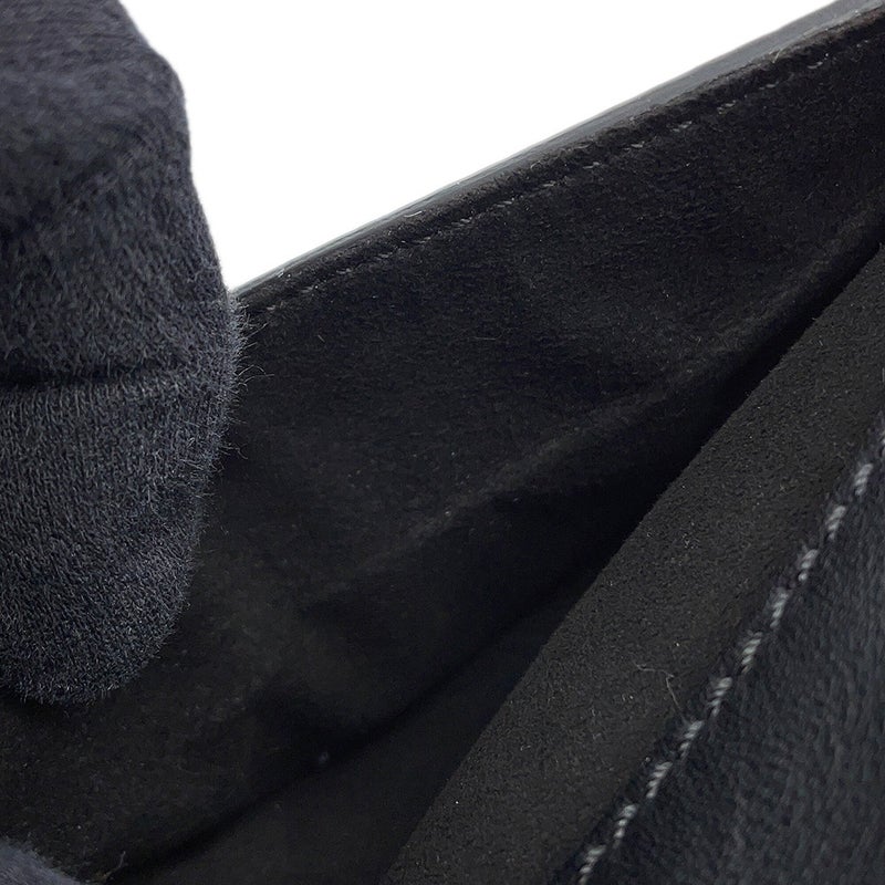 フェンディ ボディバッグ ロゴ レザー 7VA525 FENDI ベルトバッグ ウエストポーチ 黒