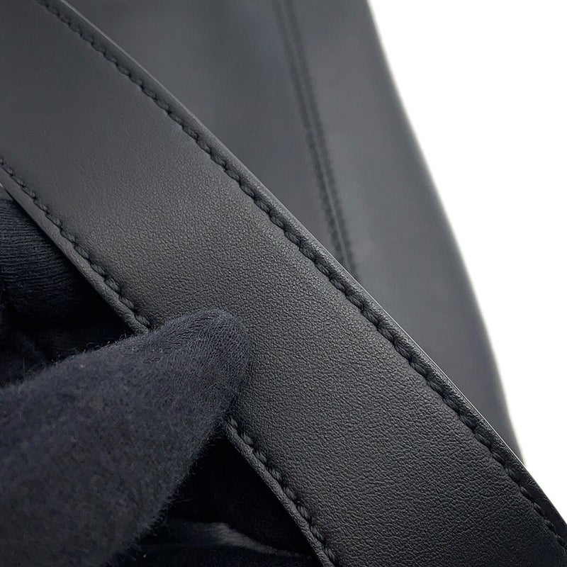 フェンディ ボディバッグ ロゴ レザー 7VA525 FENDI ベルトバッグ ウエストポーチ 黒