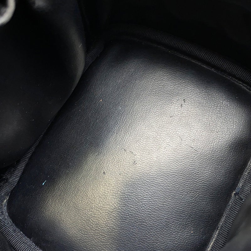 シャネル バニティバッグ ココマーク キャビアスキン 縦型 A01998 CHANEL 化粧ポーチ コスメポーチ 黒