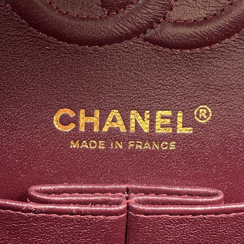 シャネル チェーンショルダーバッグ マトラッセ23 ココマーク ダブルチェーン ラムスキン A01113 CHANEL バッグ 黒