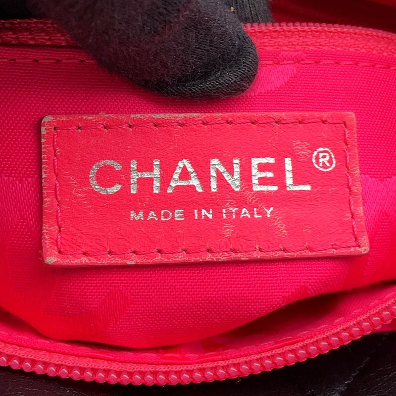 シャネル トートバッグ カンボンライン ココマーク ミディアム ラムスキン A25167 CHANEL バッグ 黒