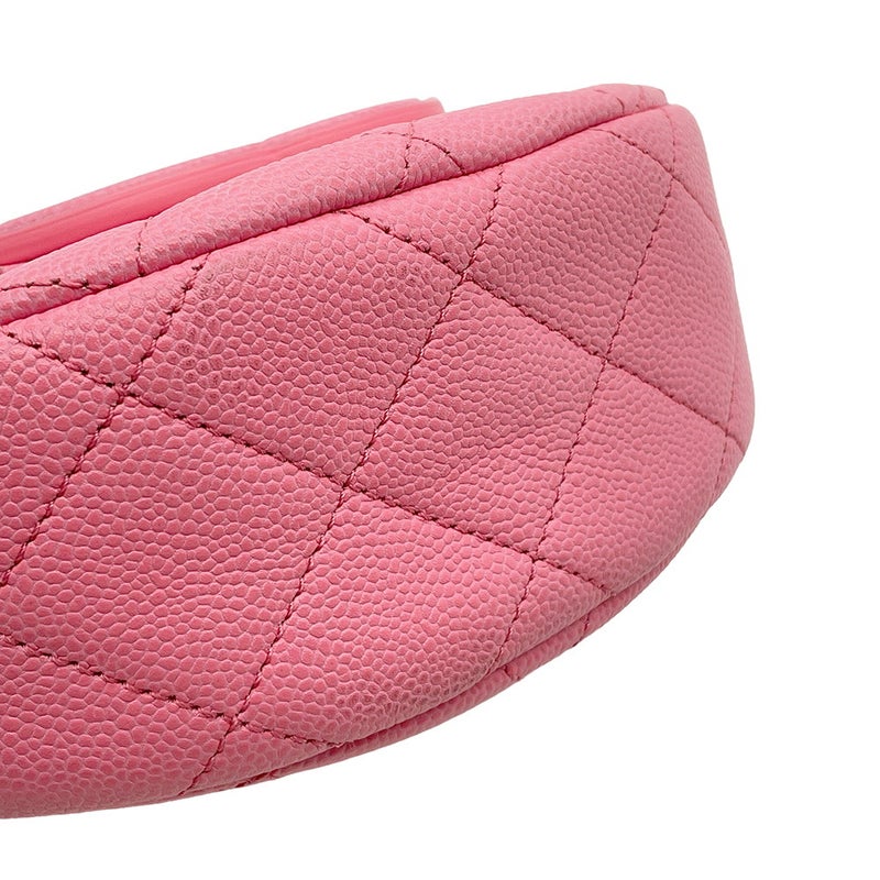 シャネル チェーンショルダーバッグ ミニ メッセンジャー ココマーク キャビアスキン AP0945 CHANEL