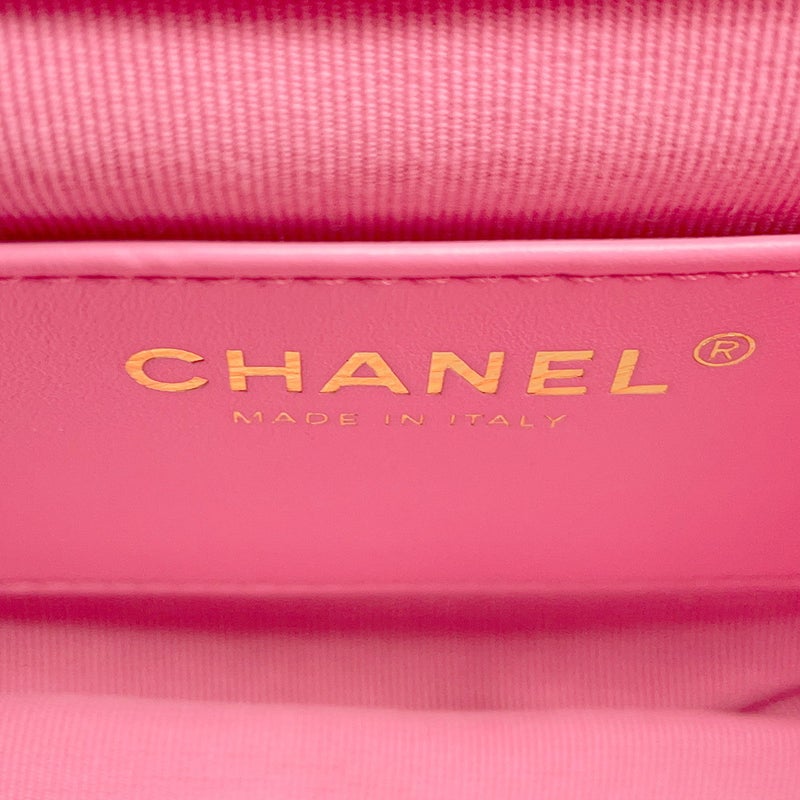 シャネル チェーンショルダーバッグ ミニ メッセンジャー ココマーク キャビアスキン AP0945 CHANEL