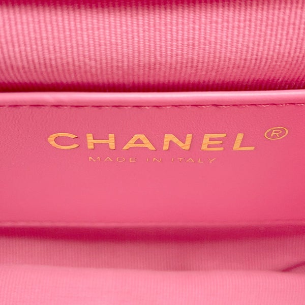 シャネル チェーンショルダーバッグ ミニ メッセンジャー ココマーク キャビアスキン AP0945 CHANEL