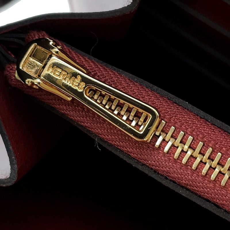 エルメス 長財布 コンスタンス トゥーゴー ロング ルージュアッシュ/ゴールド金具 ボックスカーフ K刻印 財布