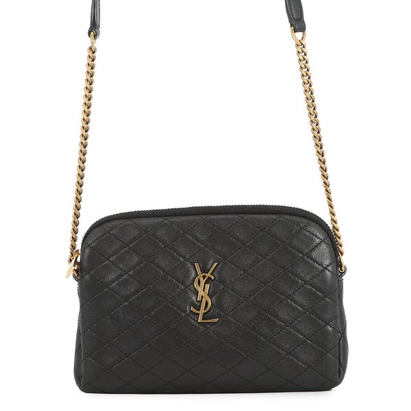 サンローランパリ ショルダーバッグ ギャビー カメラバッグ ラムスキン 733667 SAINT LAURENT PARIS 黒