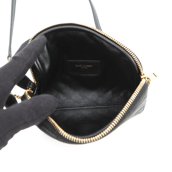 サンローランパリ ショルダーバッグ ギャビー カメラバッグ ラムスキン 733667 SAINT LAURENT PARIS 黒