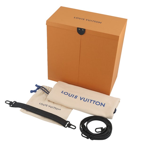 ルイヴィトン ハンドバッグ クロコダイル サイドトランクPM N85811 LOUIS VUITTON 2way 黒 ブラック