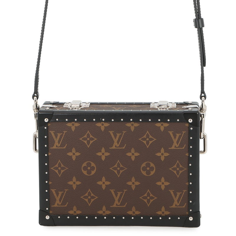 ルイヴィトン ショルダーバッグ モノグラム・マカサー クラッチ・ボックス M20252 LOUIS VUITTO ブラック 黒