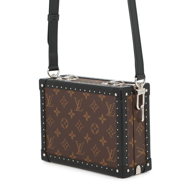 ルイヴィトン ショルダーバッグ モノグラム・マカサー クラッチ・ボックス M20252 LOUIS VUITTO ブラック 黒