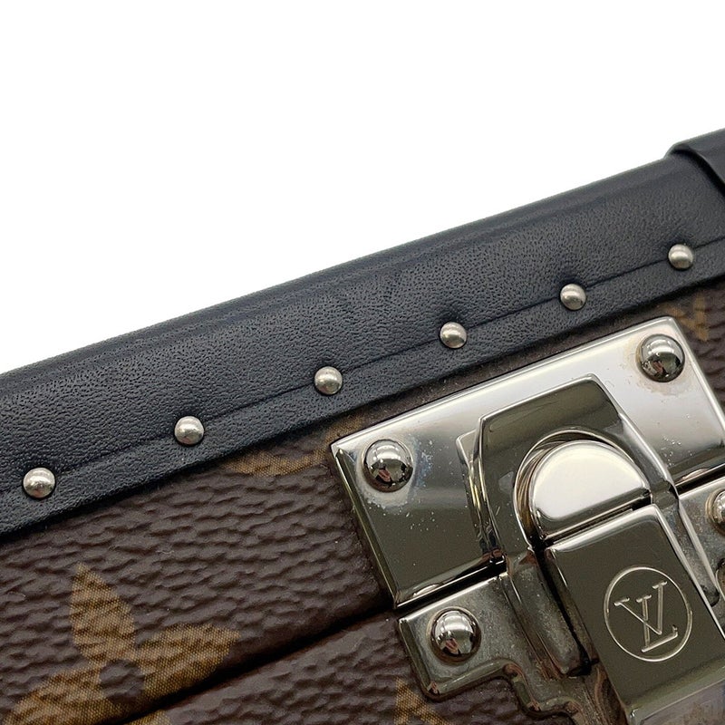 ルイヴィトン ショルダーバッグ モノグラム・マカサー クラッチ・ボックス M20252 LOUIS VUITTO ブラック 黒