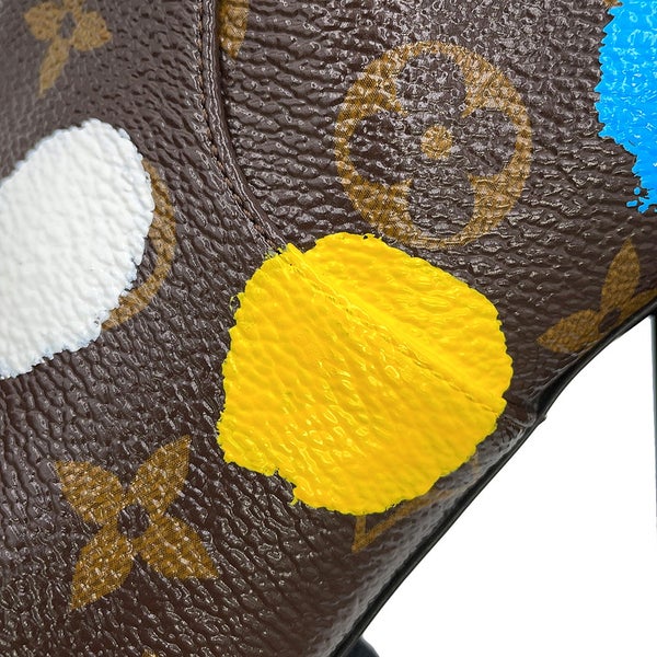 ルイヴィトン ブーツ LV×YK シルエットライン アンクルブーツ レディースサイズ36 LOUIS VUITTON ショートブーツ