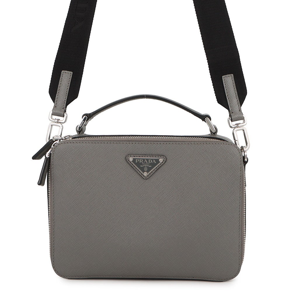 プラダ ハンドバッグ ブリック サフィアーノレザー 1VH069 PRADA 2way