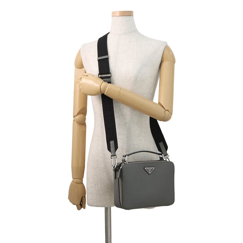 プラダ ハンドバッグ ブリック サフィアーノレザー 1VH069 PRADA 2way