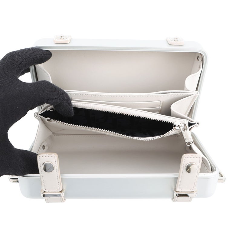 クリスチャン・ディオール ショルダーバッグ リモワコラボ パーソナルクラッチ アルミニウム 2DRCA295YWT 2way