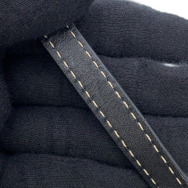 ロエベ ショルダーバッグ ゲート ミニ ラフィア レザー 329.13.U62 LOEWE 黒