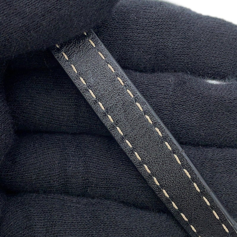 ロエベ ショルダーバッグ ゲート ミニ ラフィア レザー 329.13.U62 LOEWE 黒