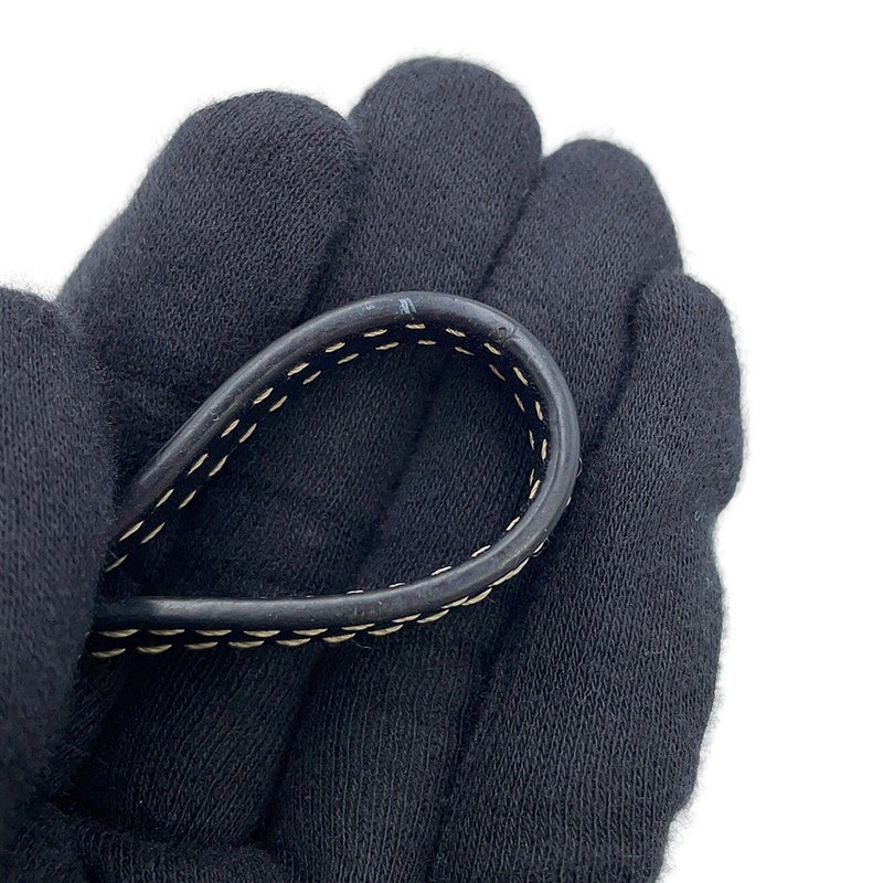 ロエベ ショルダーバッグ ゲート ミニ ラフィア レザー 329.13.U62 LOEWE 黒