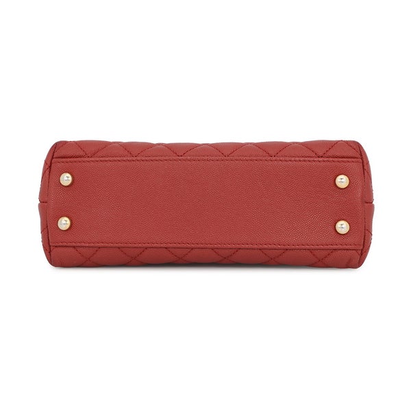 シャネル ハンドバッグ マトラッセ ココマーク ココハンドル リザード/キャビアスキン XS A92990 2wayショルダーバッグ