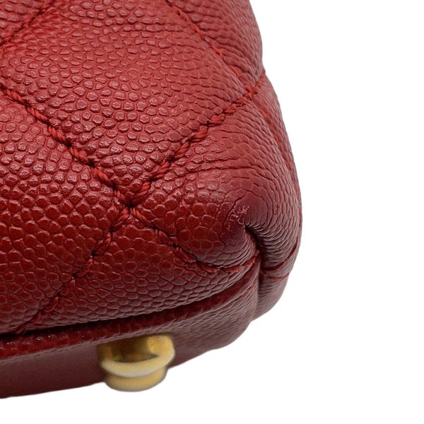 シャネル ハンドバッグ マトラッセ ココマーク ココハンドル リザード/キャビアスキン XS A92990 2wayショルダーバッグ