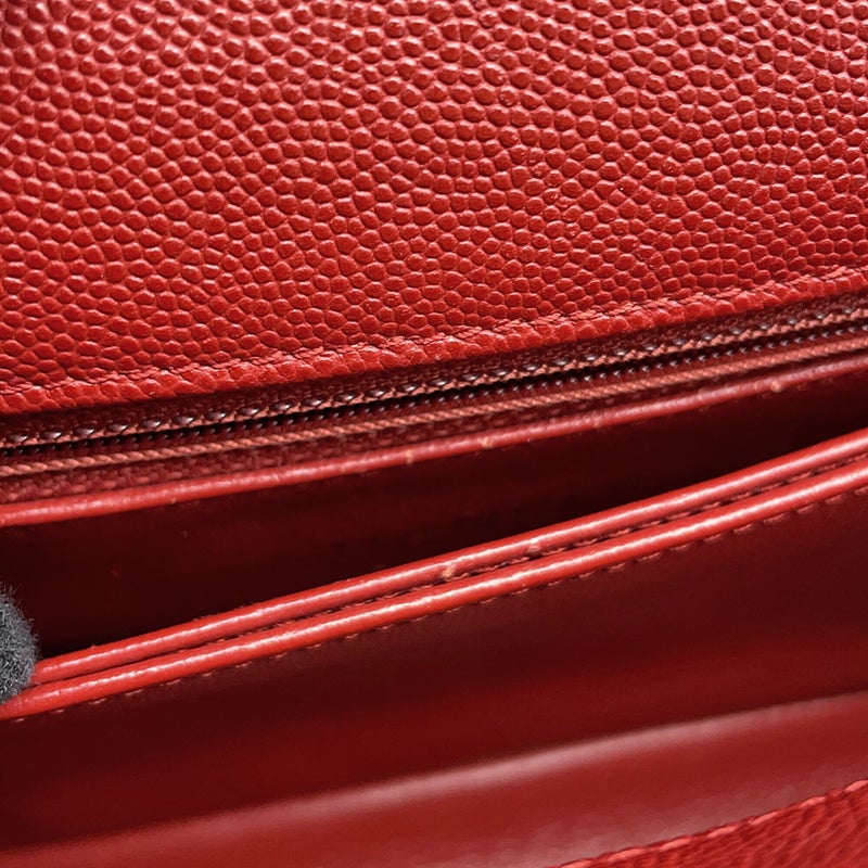 シャネル ハンドバッグ マトラッセ ココマーク ココハンドル リザード/キャビアスキン XS A92990 2wayショルダーバッグ