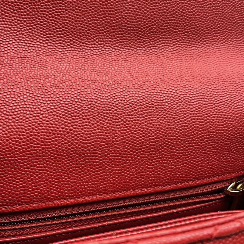 シャネル ハンドバッグ マトラッセ ココマーク ココハンドル リザード/キャビアスキン XS A92990 2wayショルダーバッグ