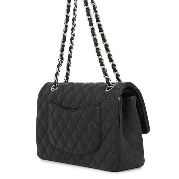 シャネル チェーンショルダーバッグ マトラッセ25 ココマーク ラムスキン ダブルチェーン A01112 CHANEL