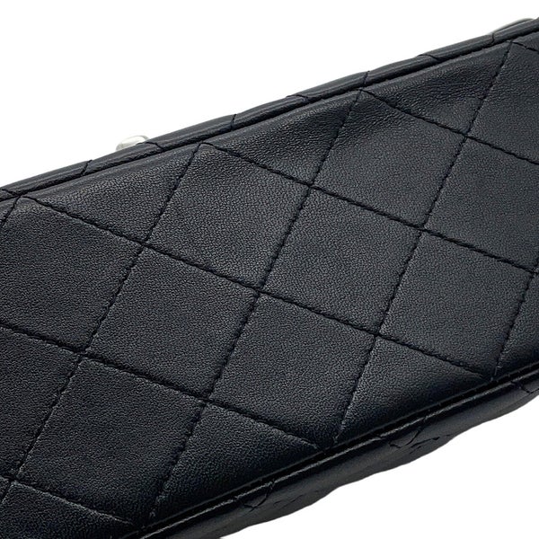 シャネル チェーンショルダーバッグ マトラッセ25 ココマーク ラムスキン ダブルチェーン A01112 CHANEL