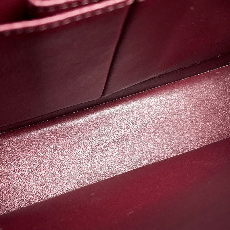 シャネル チェーンショルダーバッグ マトラッセ25 ココマーク ラムスキン ダブルチェーン A01112 CHANEL