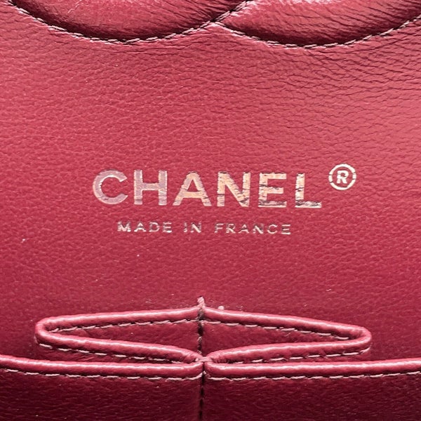 シャネル チェーンショルダーバッグ マトラッセ25 ココマーク ラムスキン ダブルチェーン A01112 CHANEL