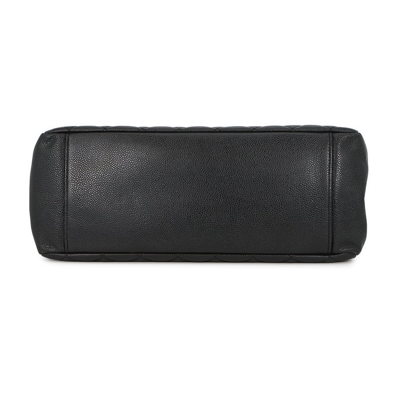 シャネル チェーントートバッグ ココマーク マトラッセ GST キャビアスキン A50995 CHANEL ショルダーバッグ 黒