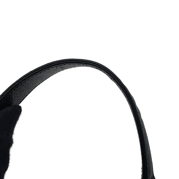 シャネル チェーントートバッグ ココマーク マトラッセ GST キャビアスキン A50995 CHANEL ショルダーバッグ 黒